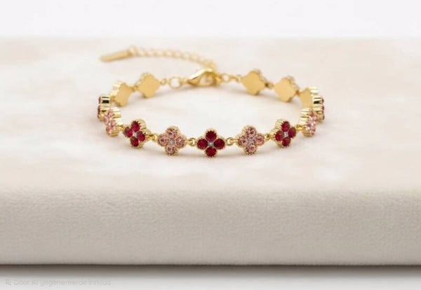 Rose clover armband
