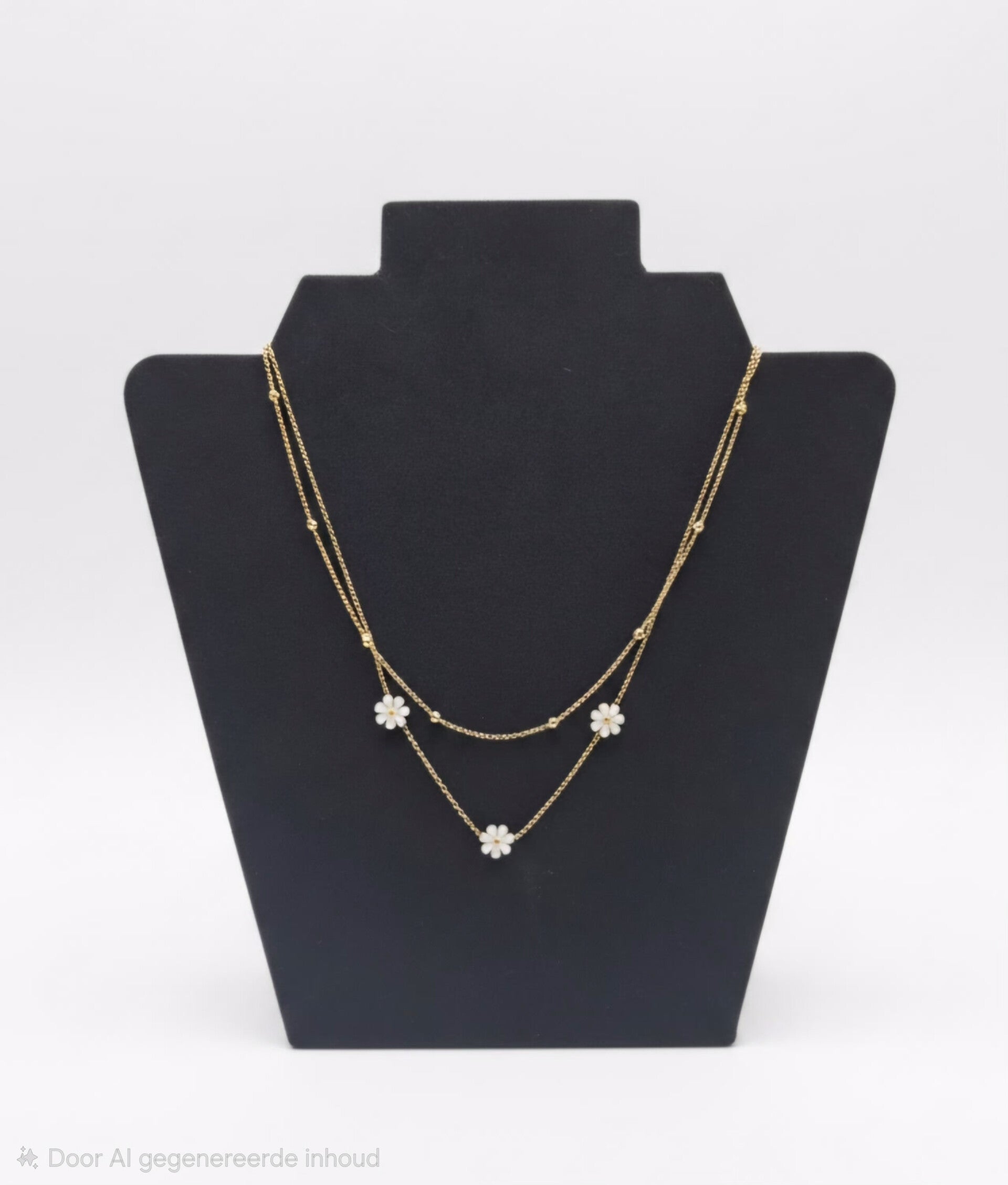 Daisy layerd ketting