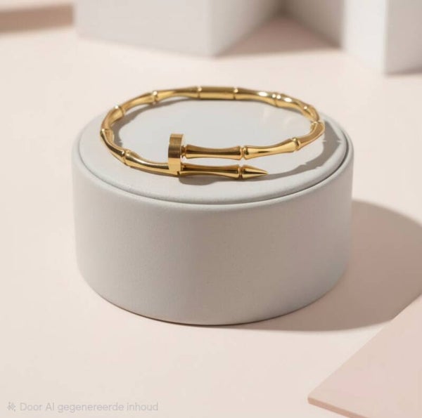 Amelie bamboo spijker armband