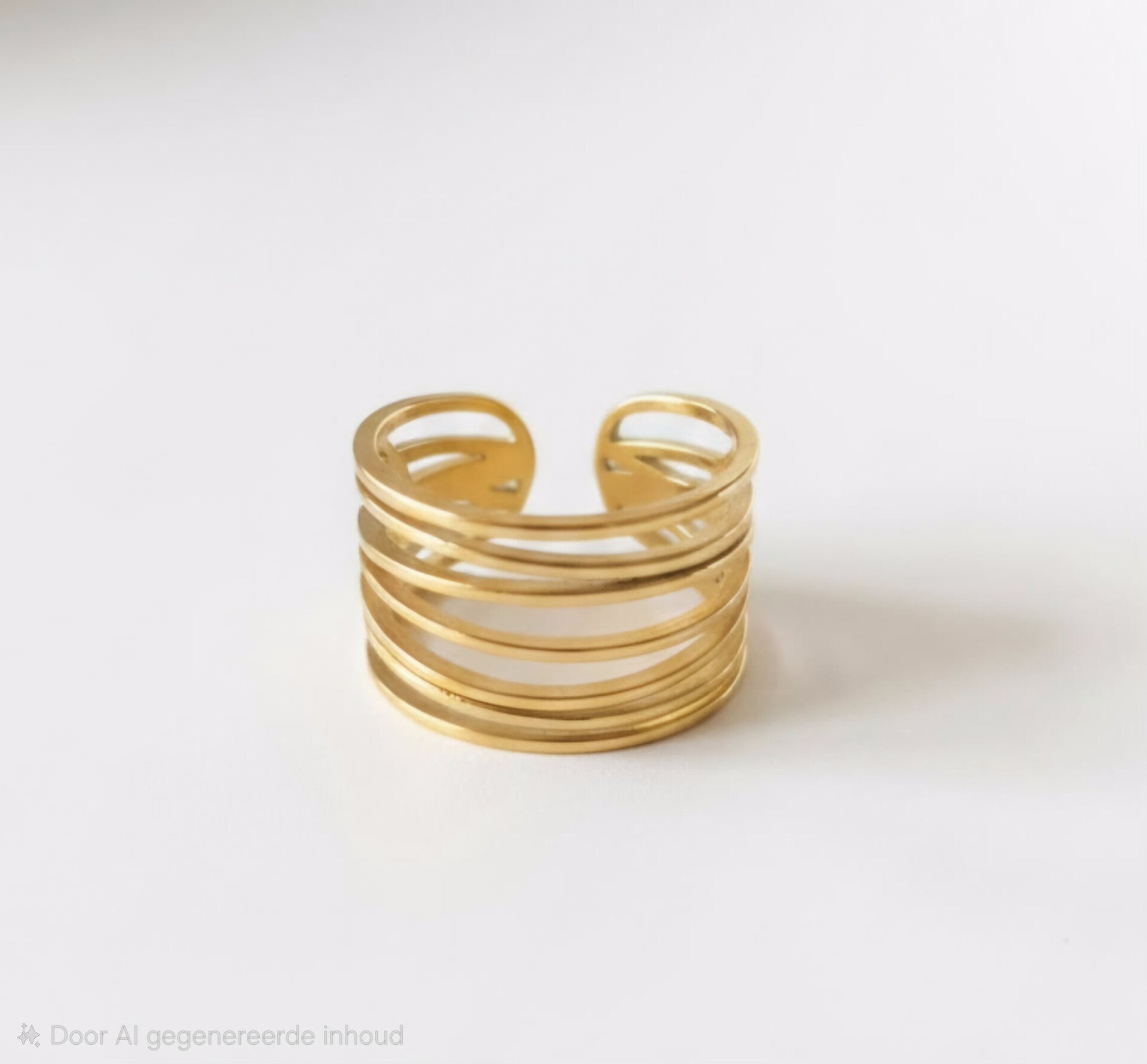 Chleo multi layerd ring