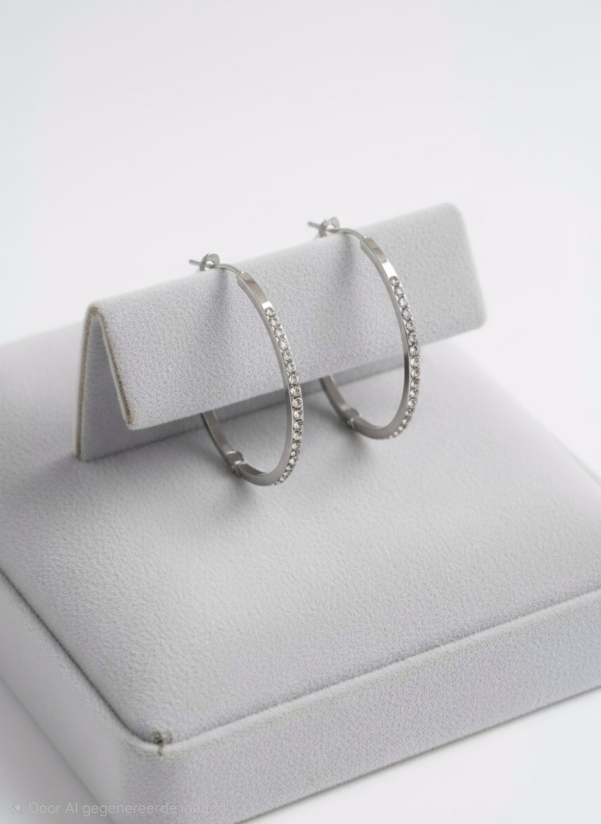 Nova cristal hoops