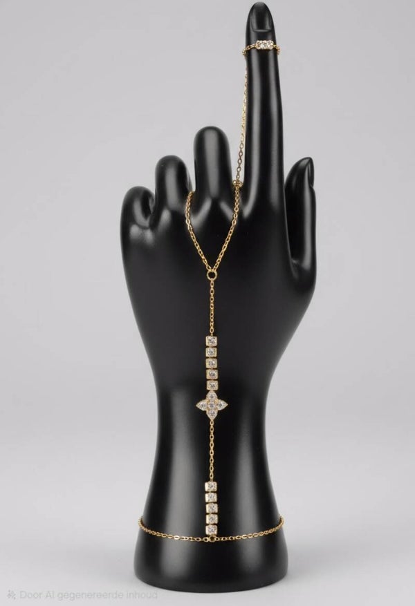 Sparkle star handchain