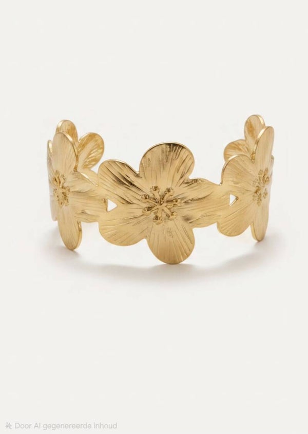 Petal pop cuff