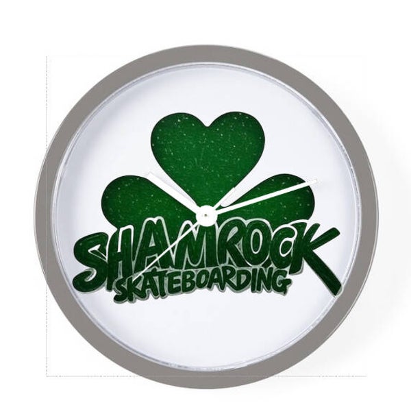 Shamrock Irish Wall Clock