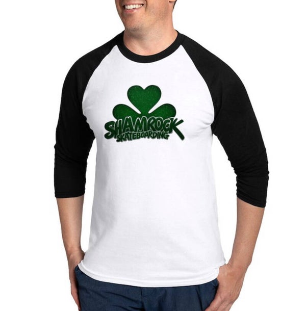 Shamrock Irish Men's Baseball Shirt