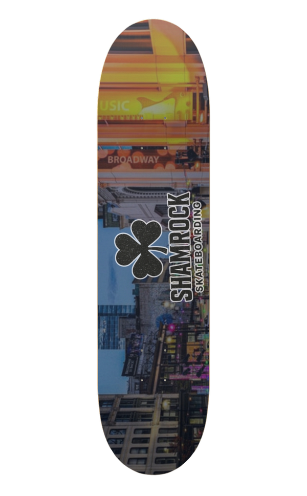 Shamrock Worcester Nights 8 Inch Skateboard Deck