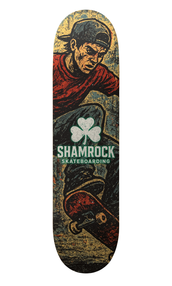 Shamrock Tru Grit 8-1/2 Skateboard Deck