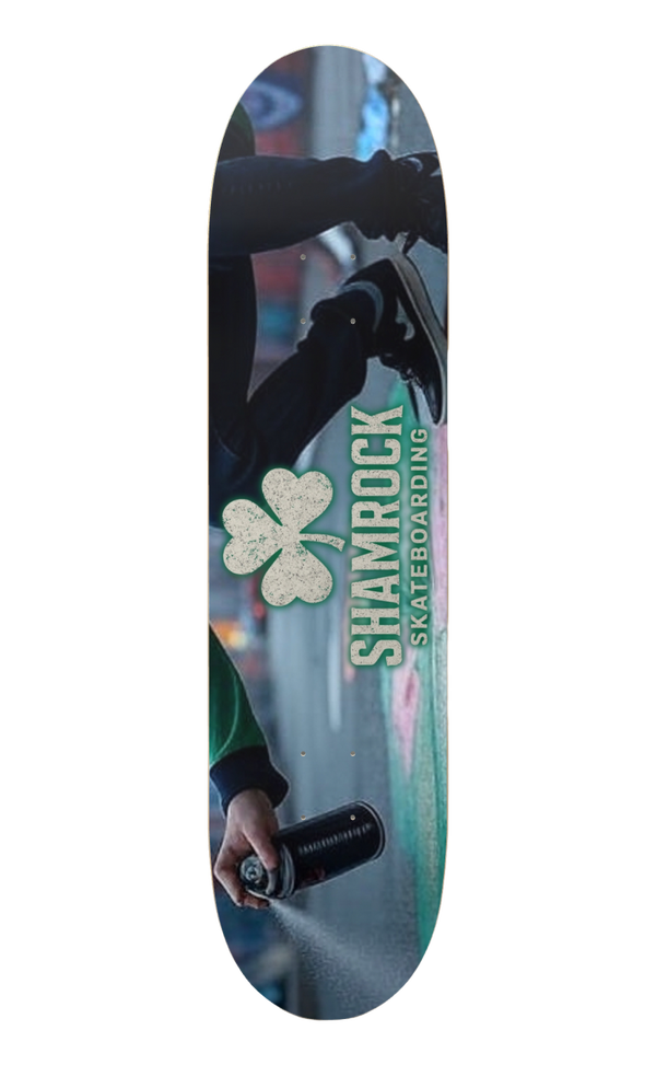 Shamrock Rebellion 8 Inch Skateboard Deck