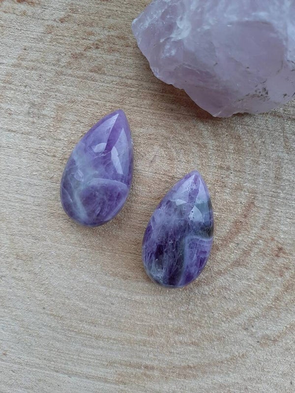 Amethist Druppel Hanger Doorboord