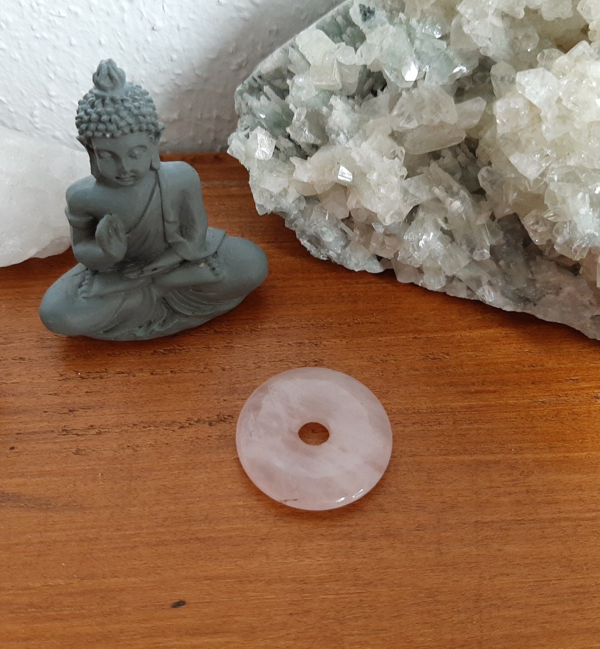 Roze Kwarts Donut 30 mm