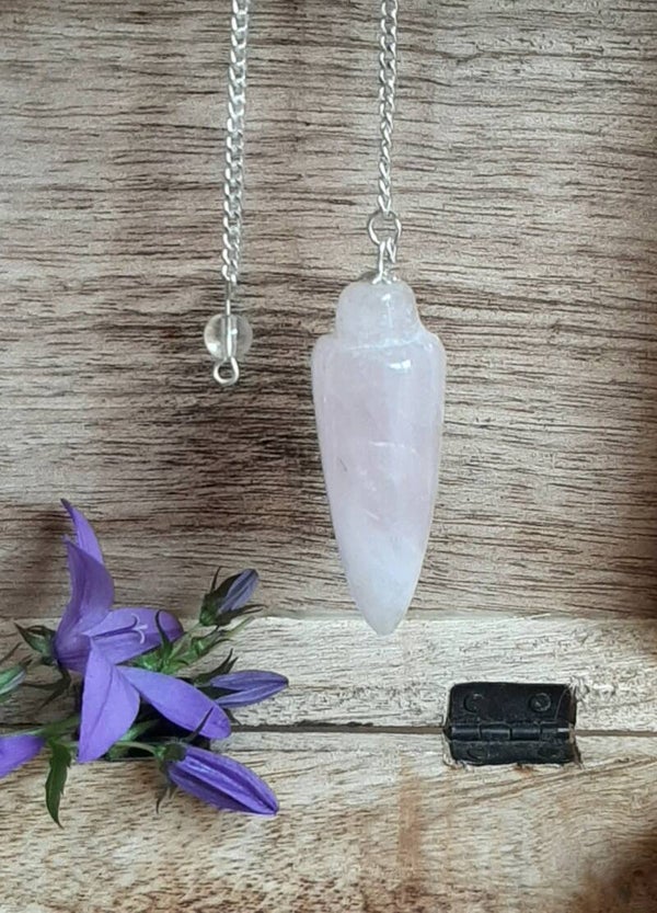 Roze Kwarts Pendel Druppel