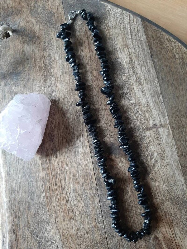 Toermalijn Zwart Splitketting