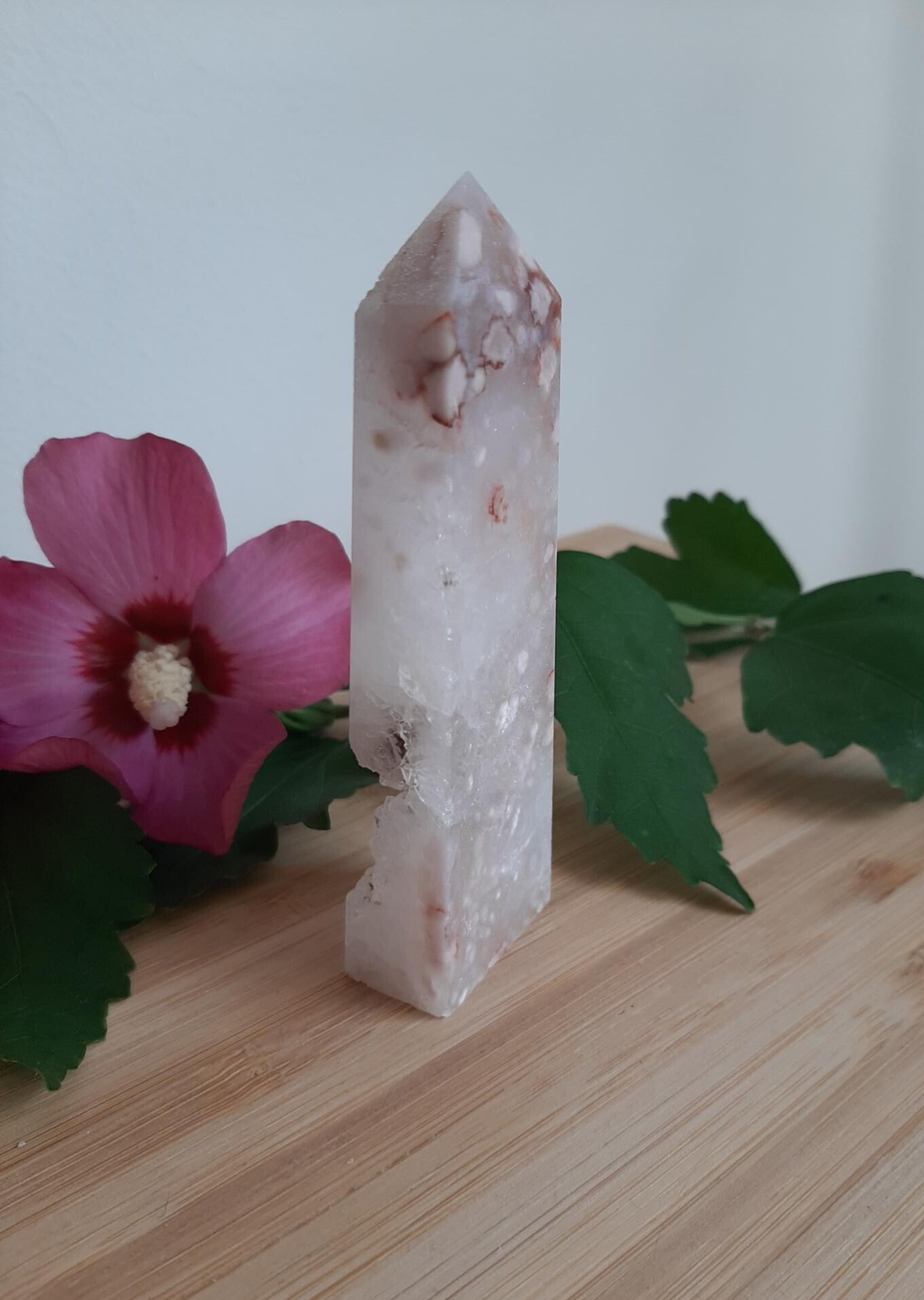 Roze Amethist Toren Uniek nr. 1
