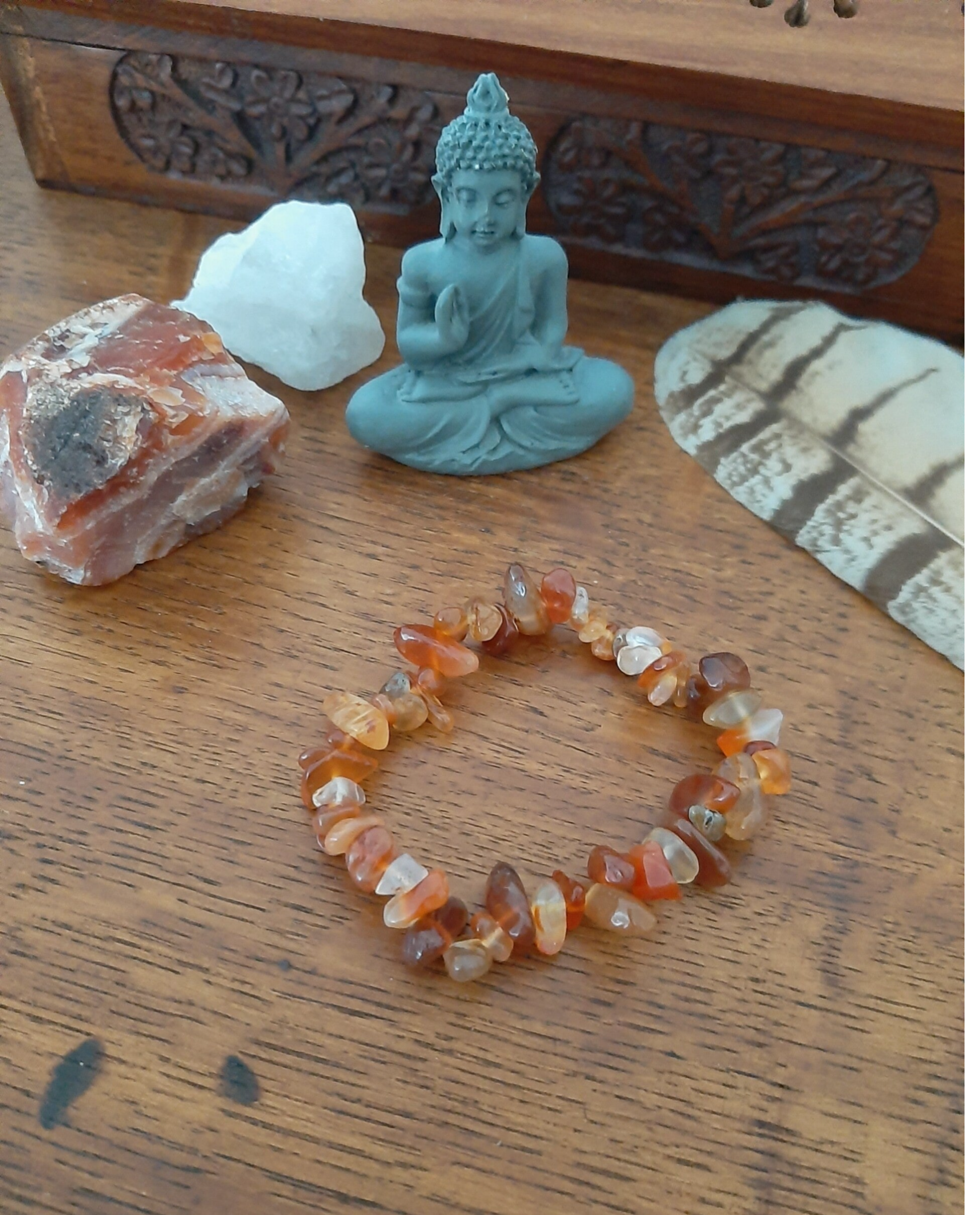 Carneool Splitarmband