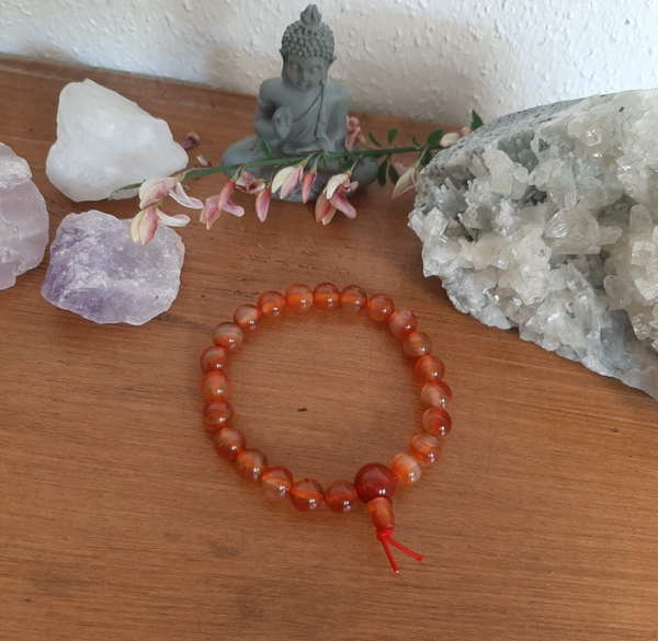 Carneool Powerbead Armband