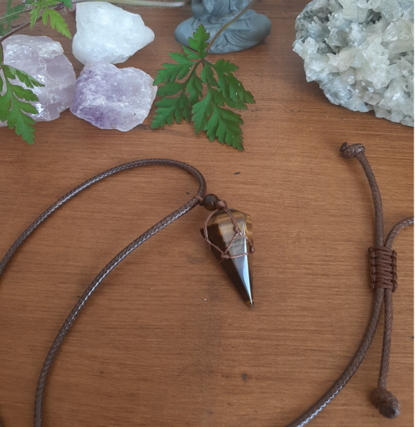 Tijgeroog Stoere Ketting