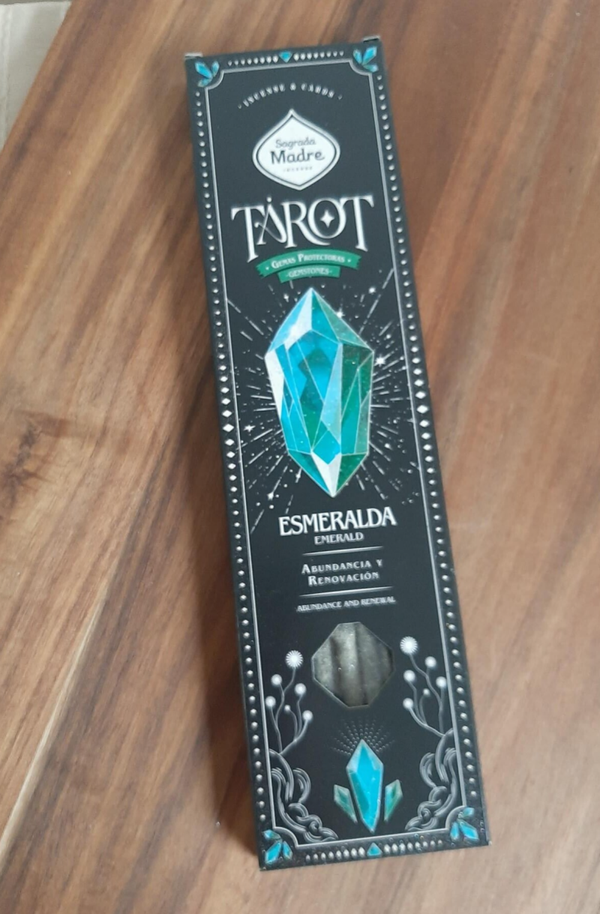 Sagrada Madre Tarot Gems Wierook Smaragd