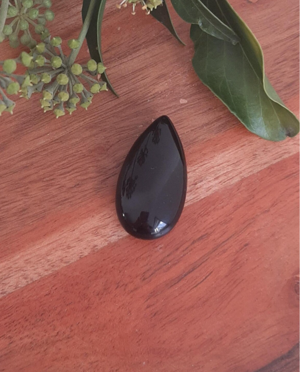 Obsidiaan Zwart Druppel Hanger