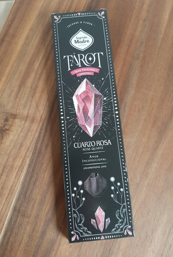 Sagrada Madre Tarot Gems Wierook Rozenkwarts