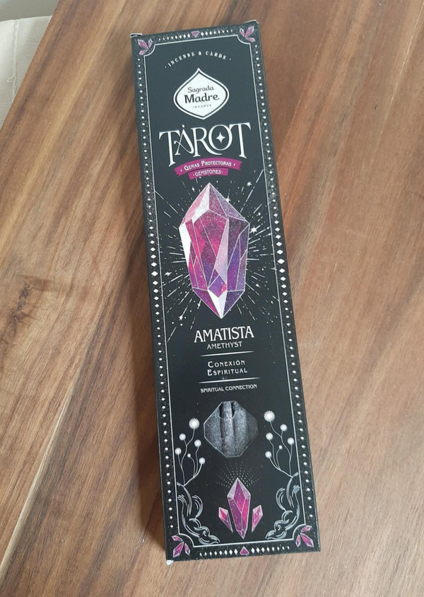 Sagrada Madre Tarot Gems wierook Amethist