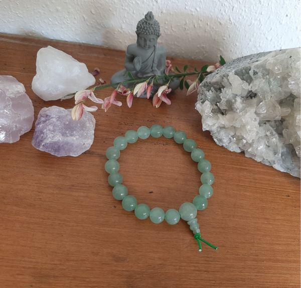 Aventurijn Groen Powerbead Armband