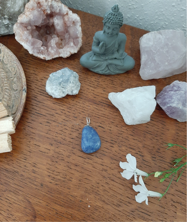 Blauwe Kwarts Hanger