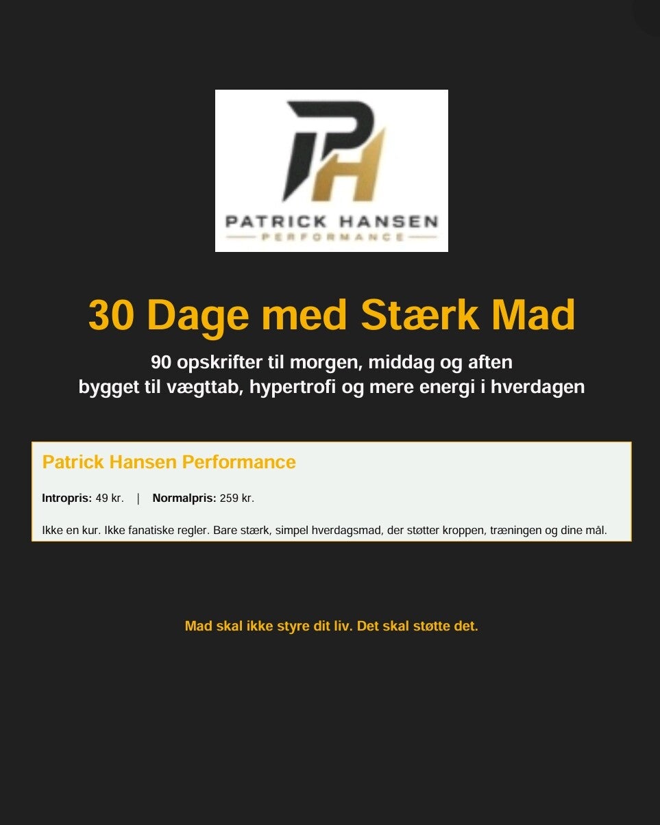 30 Dage med Performance mad