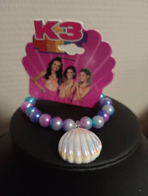 K3 Armband Paarse Schelp