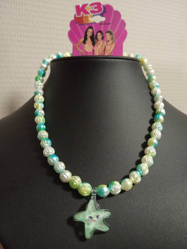 K3 Ketting Groene Zeester