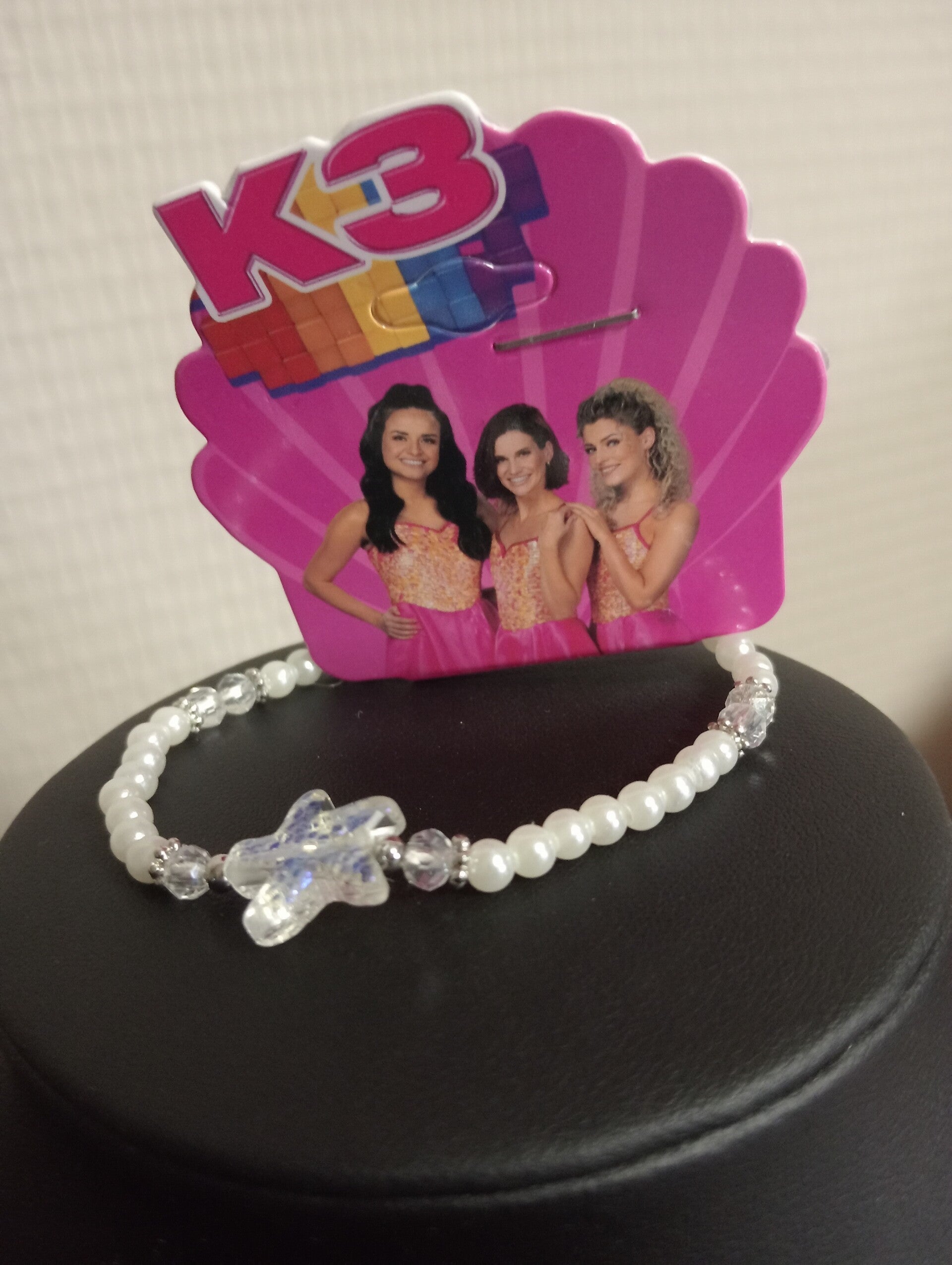 K3 Armband Wit met ster