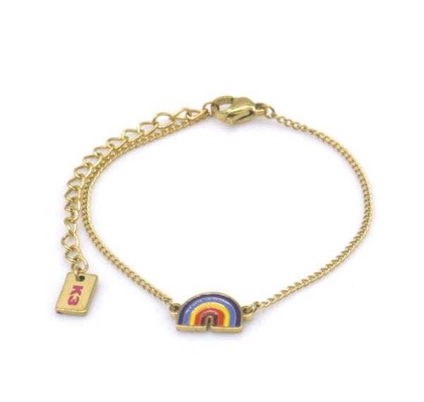 K3 Armband Rainbow