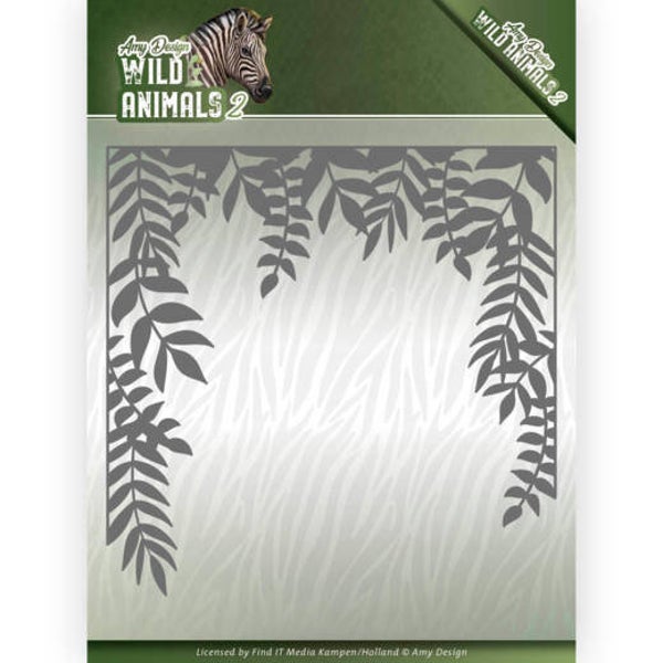 Dies - Amy Design - Wild Animals 2 - Jungle Frame  Amy Design