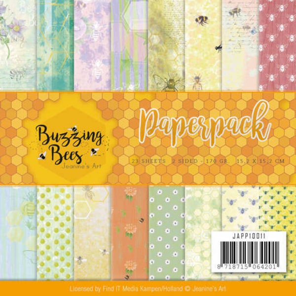 Paperpack - Jeanines Art - Buzzing Bees 