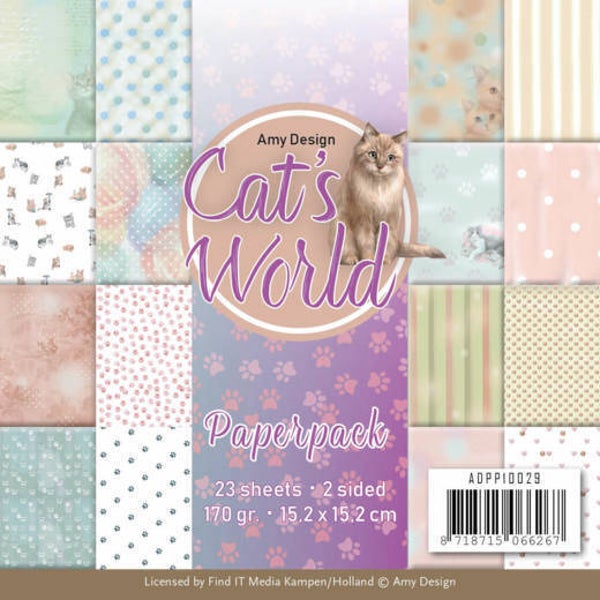 Paperpack - Amy Design - Cats World 
