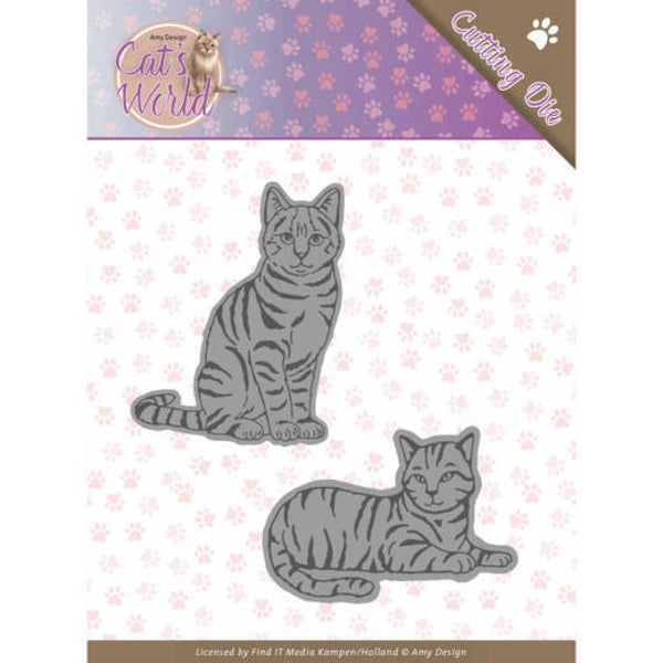Dies - Amy Design - Cats - Sweet Cats 