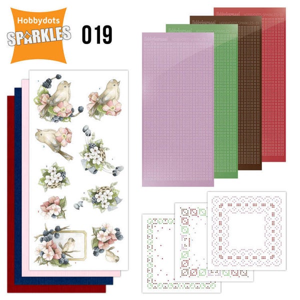 SPARKLES SET 19 LOVELY NATURE'S GIFT  3D div.  SPDO019