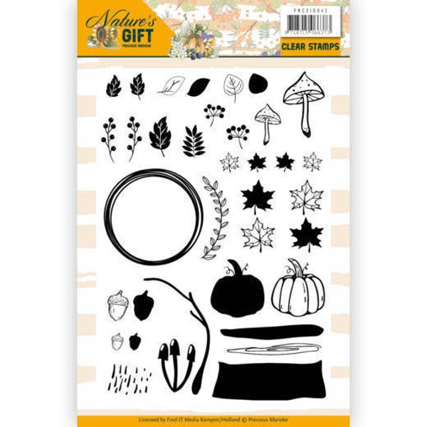Clear Stamps - Precious Marieke - Nature's Gift 