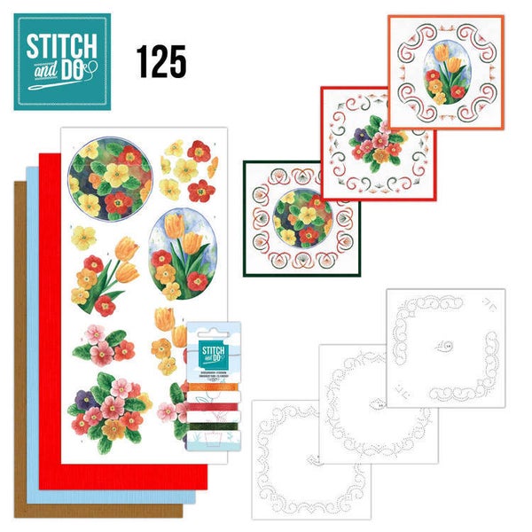 Stitch and Do 125 - Spring Flowers 