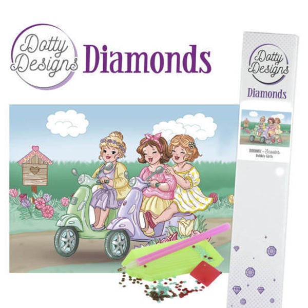 Dotty Designs Diamonds - Bubbly Girls - Scooter