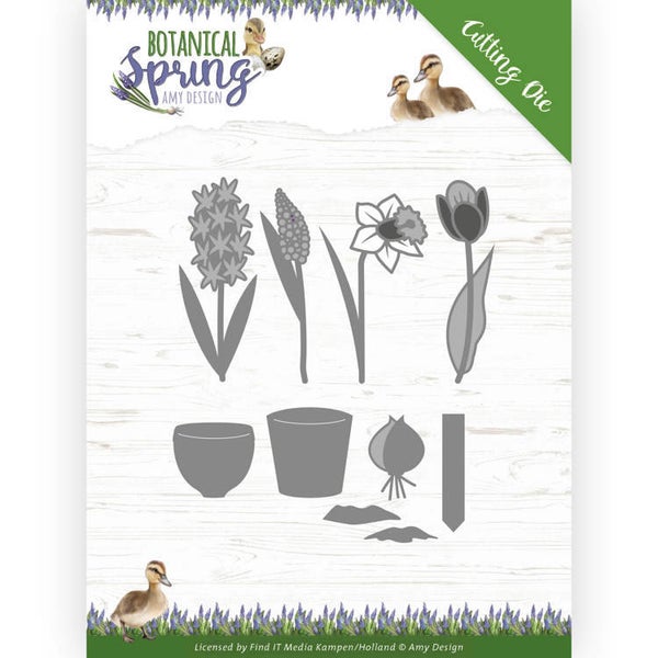 Dies - Amy Design - Botanical Spring - Bulbs and flowers 