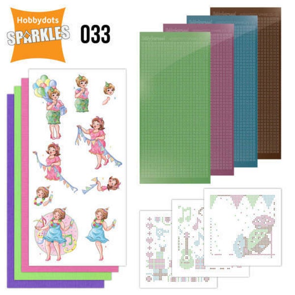 Sparkles Set 33 - Yvonne Creations - Bubbly Girls - Party