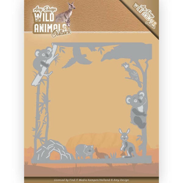 Dies - Amy Design - Wild Animals Outback - Koala Frame
