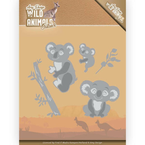 Dies - Amy Design - Wild Animals Outback - Koala 