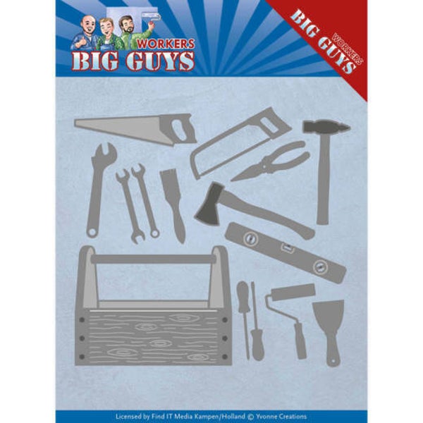 Dies - Yvonne Creations - Workers - Handyman Tools 