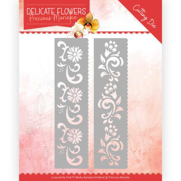 Dies - Precious Marieke Delicate Flowers - Delicate Flower Border 