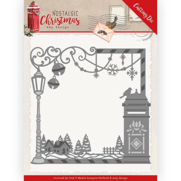 Dies - Amy Design - Nostalgic Christmas - Christmas Mail Box