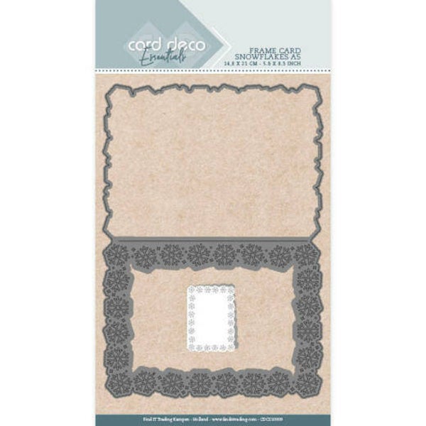 Card Deco Essentials - Cutting Dies - Snowflakes A5