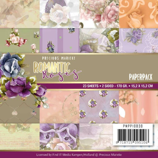 Paperpack - Precious Marieke - Romantic Roses