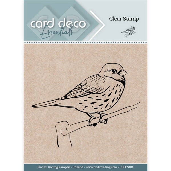 Card Deco Essentials Clear Stamps - Blackbird