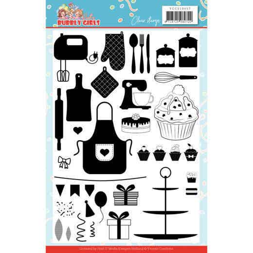 Clear Stamps - Yvonne Creations - Bubbly Girls - Party